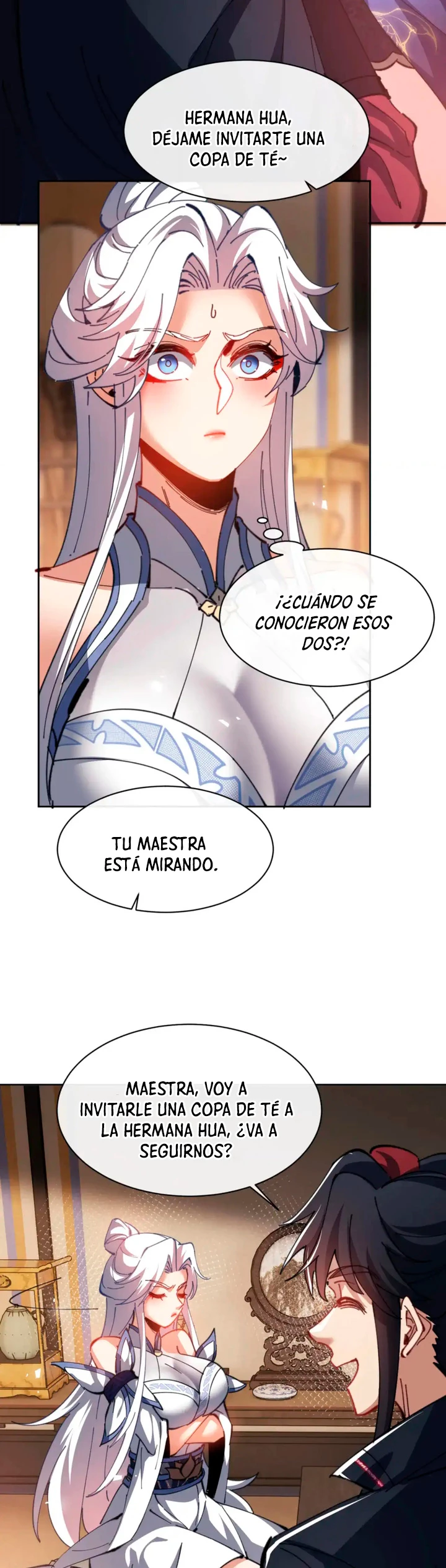 Maestra, este Discípulo Villano no puede ser el Hijo Sagrado capítulo 41, página 40