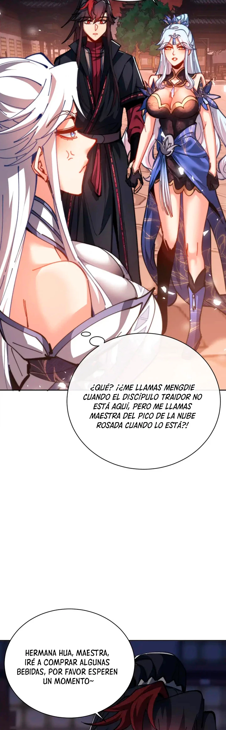 Maestra, este Discípulo Villano no puede ser el Hijo Sagrado capítulo 42, página 38