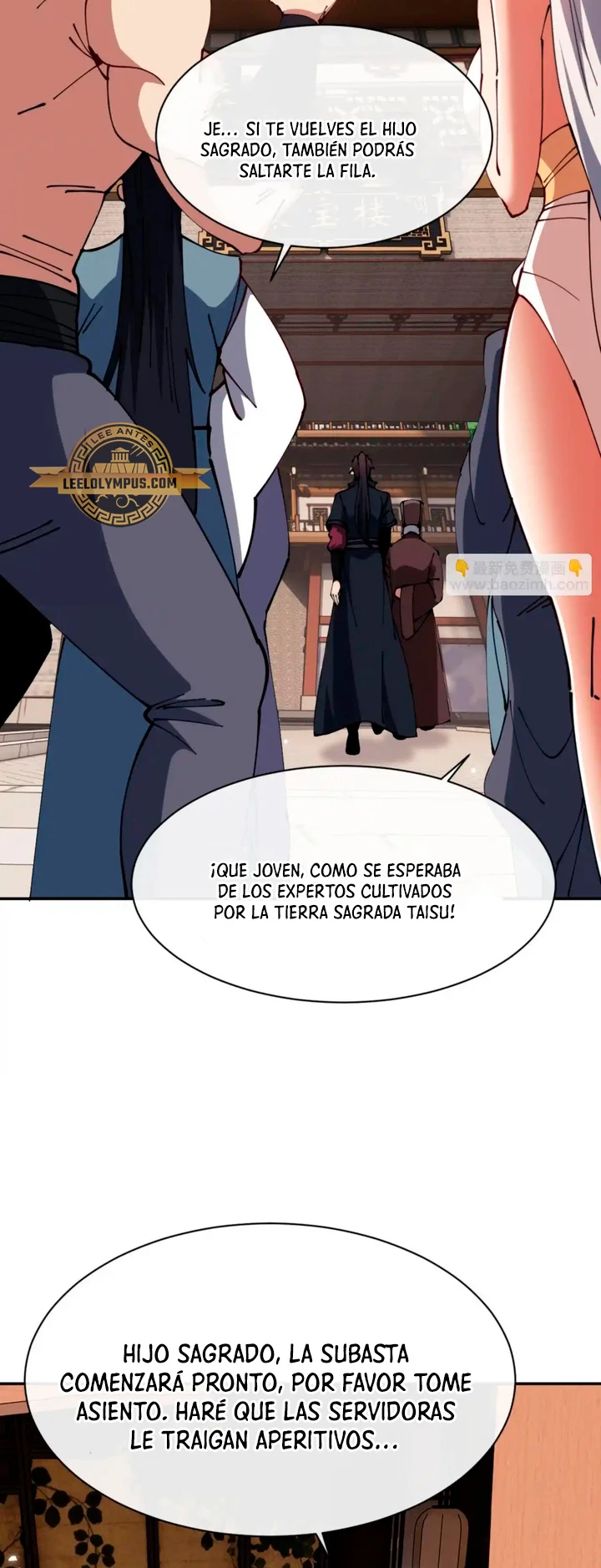 Maestra, este Discípulo Villano no puede ser el Hijo Sagrado capítulo 44, página 8