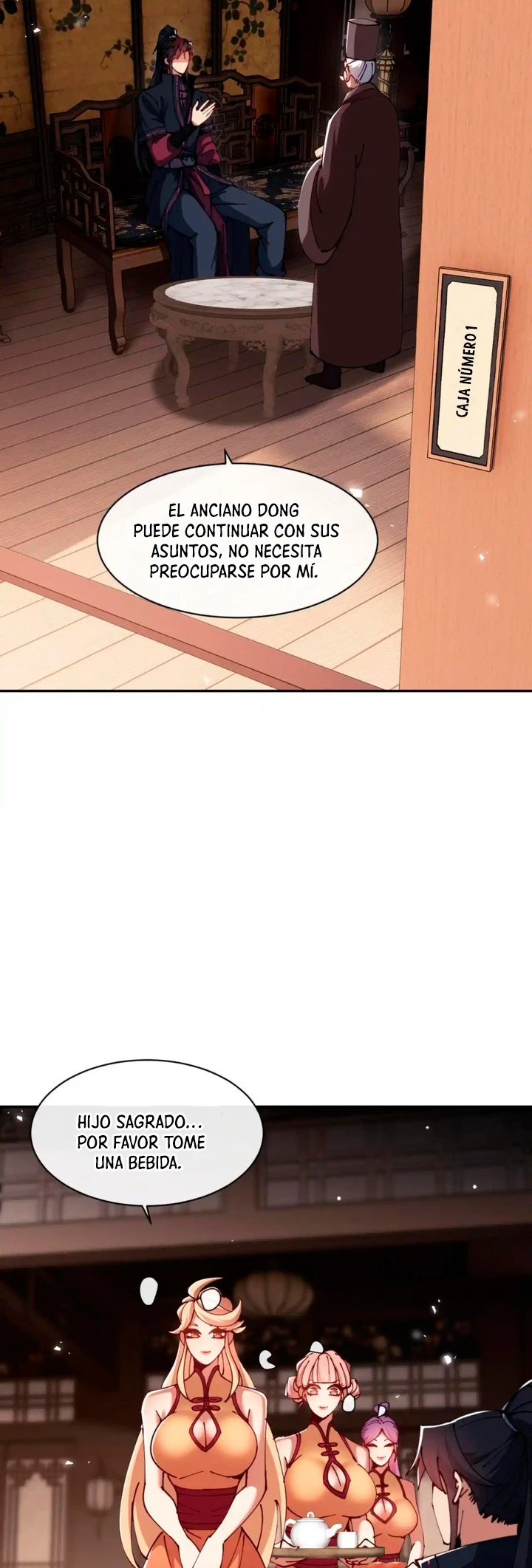 Maestra, este Discípulo Villano no puede ser el Hijo Sagrado capítulo 44, página 9