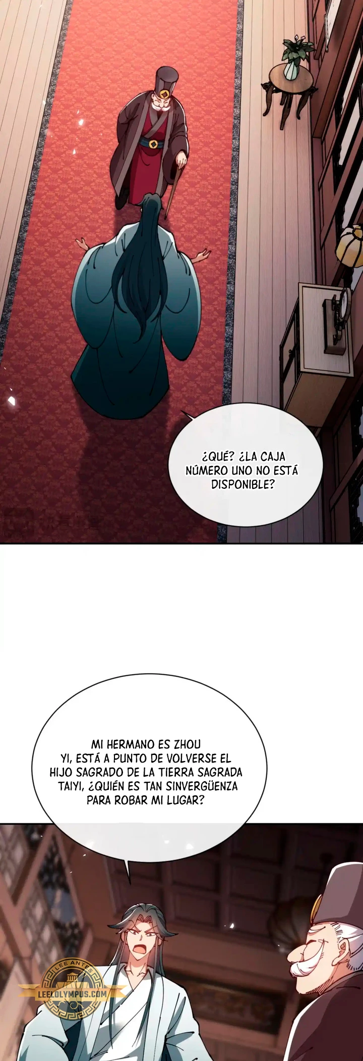 Maestra, este Discípulo Villano no puede ser el Hijo Sagrado capítulo 44, página 11