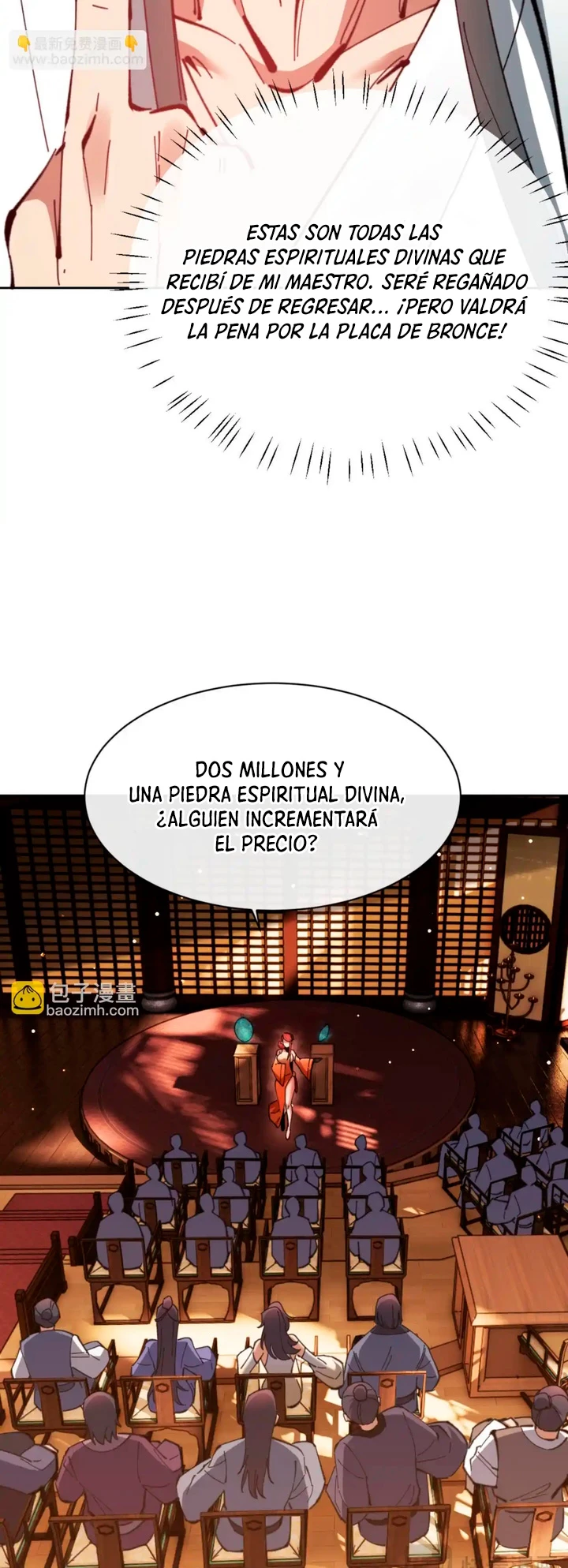 Maestra, este Discípulo Villano no puede ser el Hijo Sagrado capítulo 44, página 33
