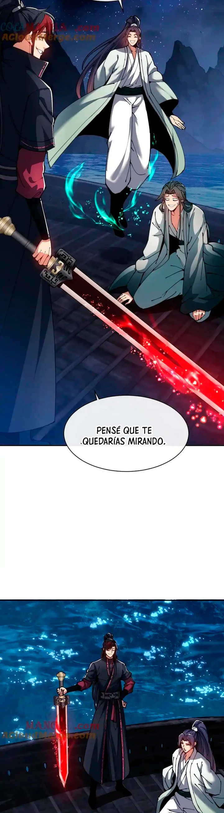 Maestra, este Discípulo Villano no puede ser el Hijo Sagrado capítulo 46, página 10