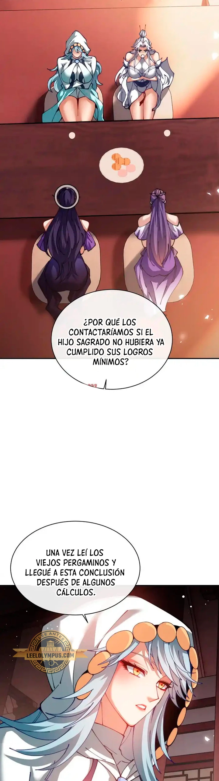 Maestra, este Discípulo Villano no puede ser el Hijo Sagrado capítulo 46, página 32