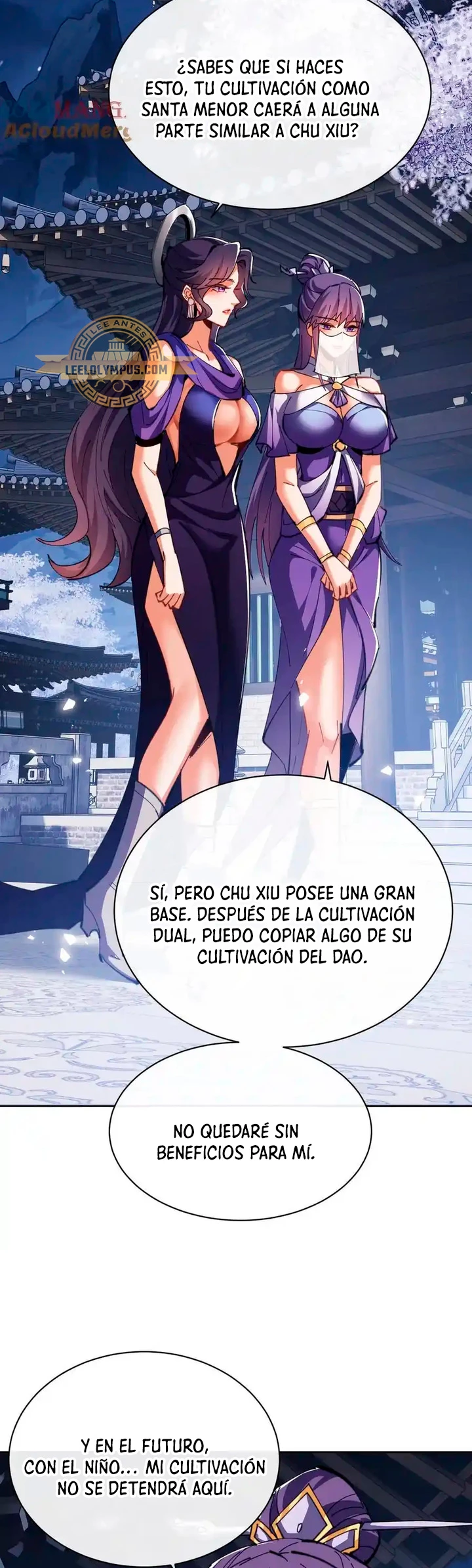 Maestra, este Discípulo Villano no puede ser el Hijo Sagrado capítulo 46, página 47