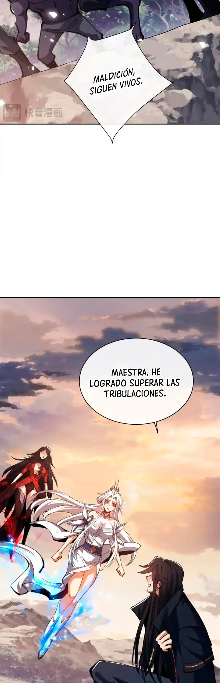 Maestra, este Discípulo Villano no puede ser el Hijo Sagrado capítulo 48, página 42