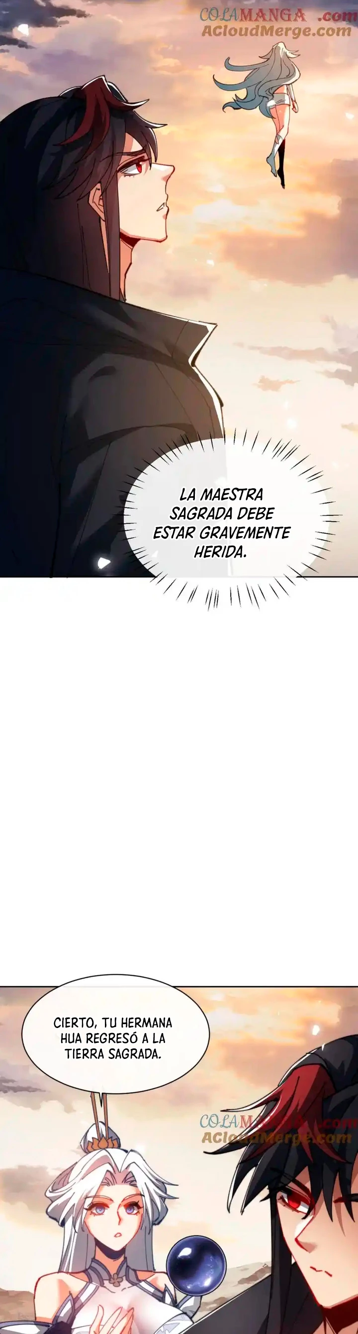 Maestra, este Discípulo Villano no puede ser el Hijo Sagrado capítulo 49, página 3