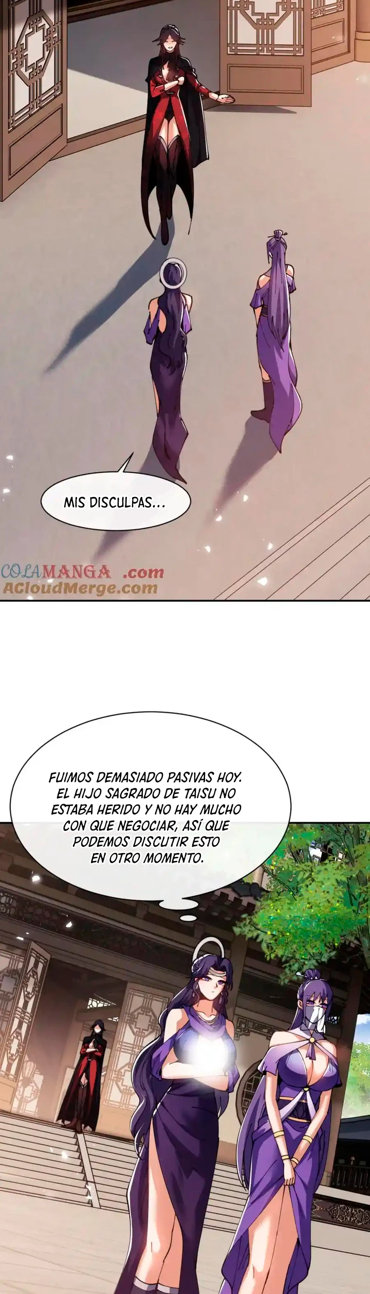 Maestra, este Discípulo Villano no puede ser el Hijo Sagrado capítulo 50, página 33