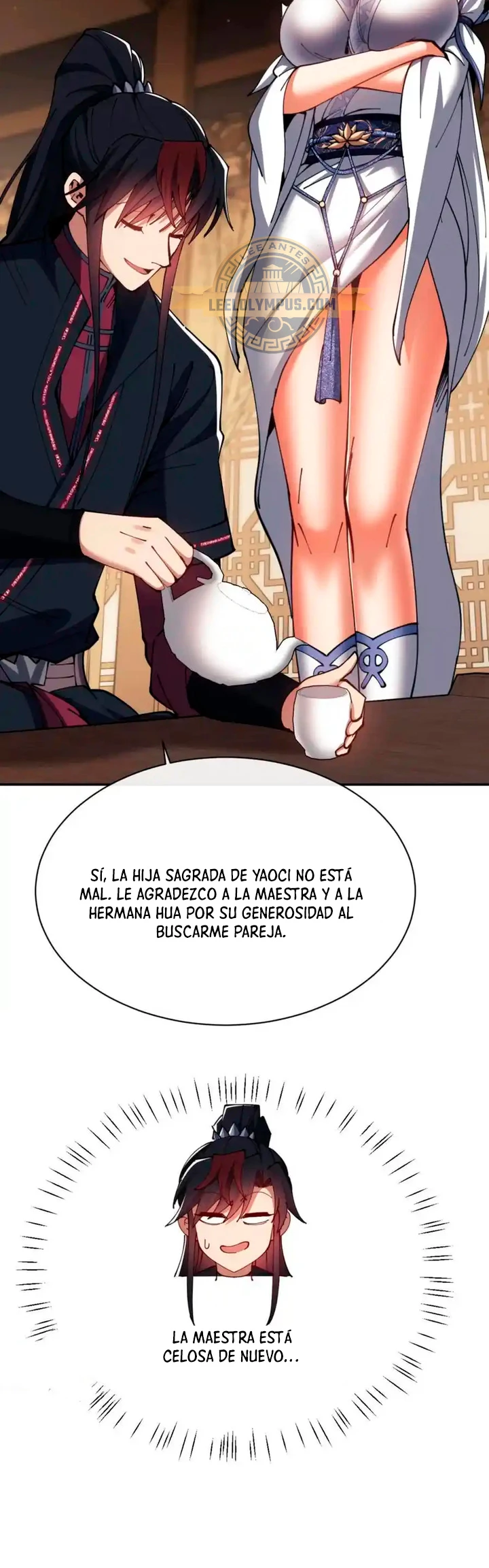 Maestra, este Discípulo Villano no puede ser el Hijo Sagrado capítulo 50, página 38