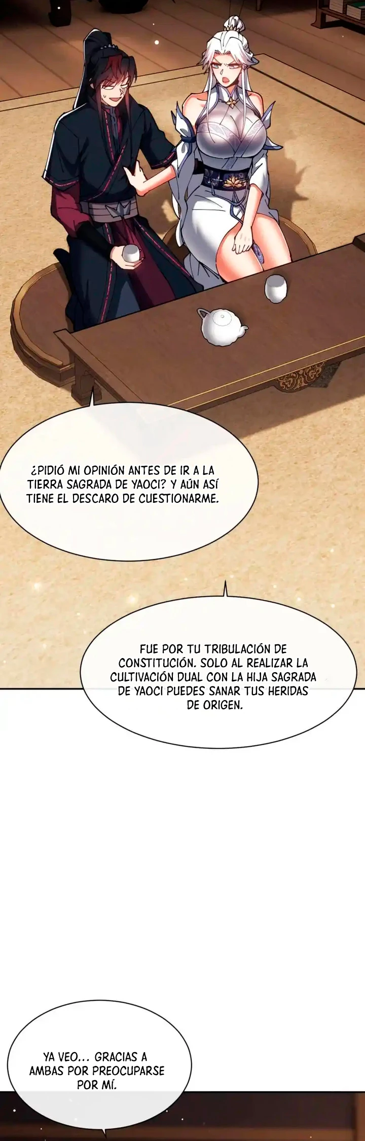 Maestra, este Discípulo Villano no puede ser el Hijo Sagrado capítulo 50, página 40