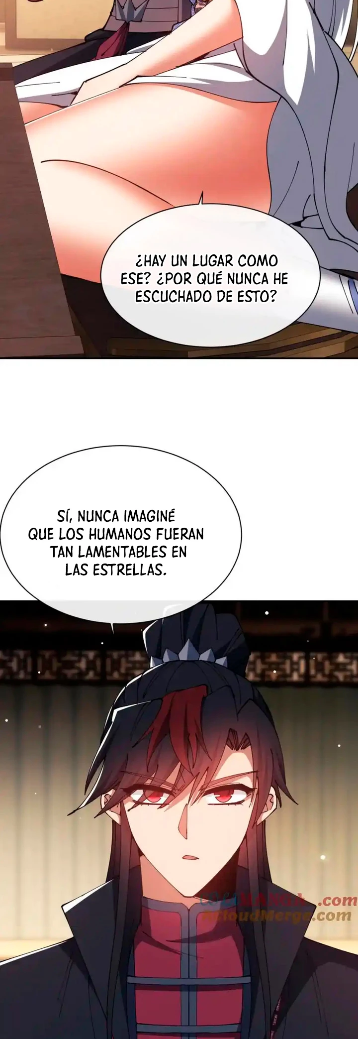 Maestra, este Discípulo Villano no puede ser el Hijo Sagrado capítulo 51, página 4