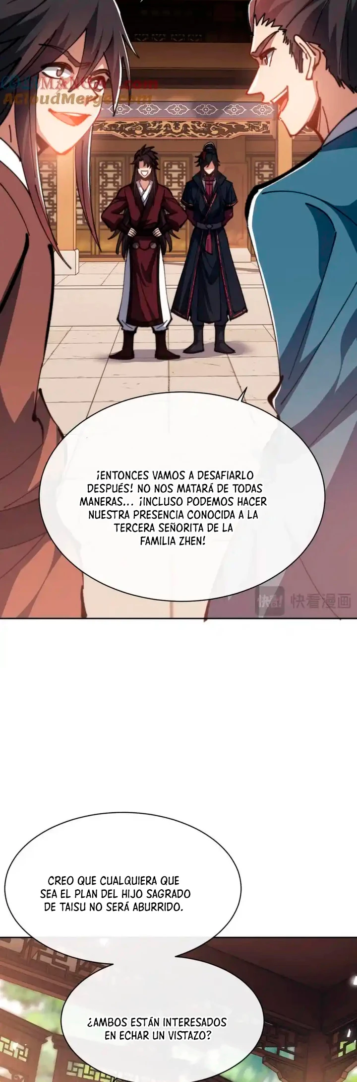 Maestra, este Discípulo Villano no puede ser el Hijo Sagrado capítulo 51, página 38