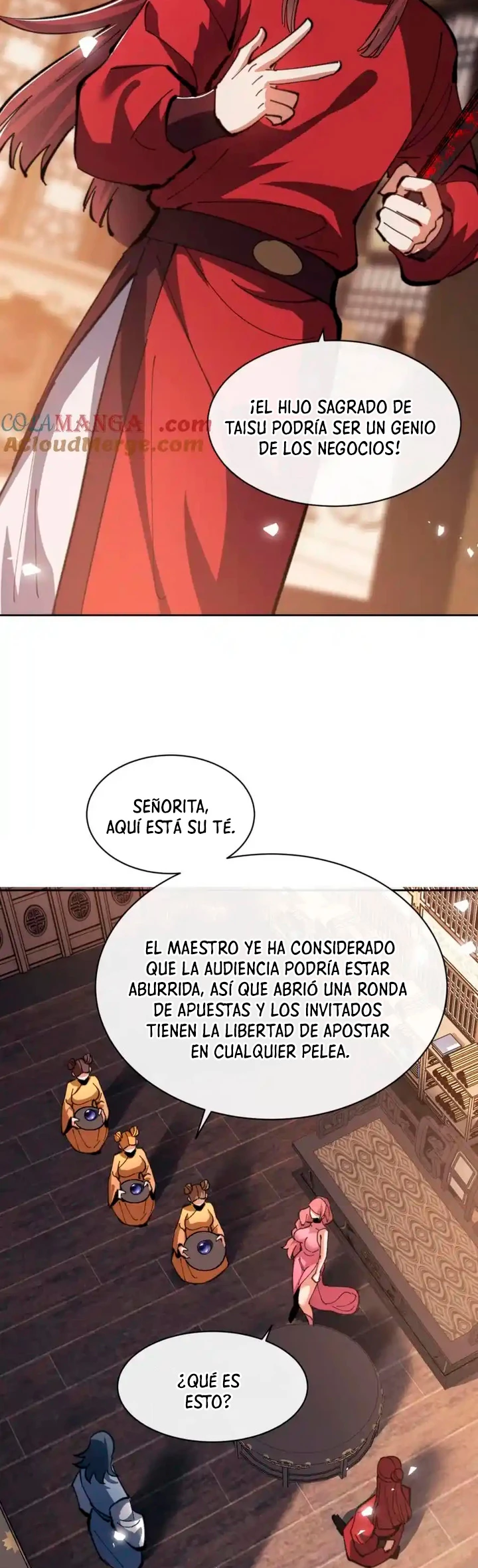 Maestra, este Discípulo Villano no puede ser el Hijo Sagrado capítulo 51, página 43