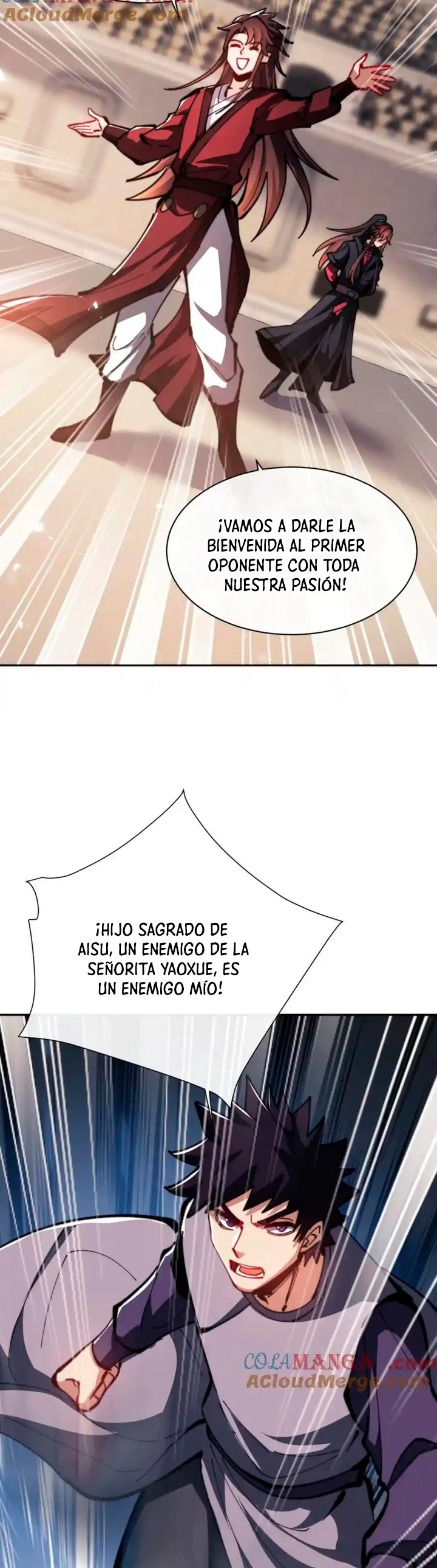 Maestra, este Discípulo Villano no puede ser el Hijo Sagrado capítulo 52, página 5