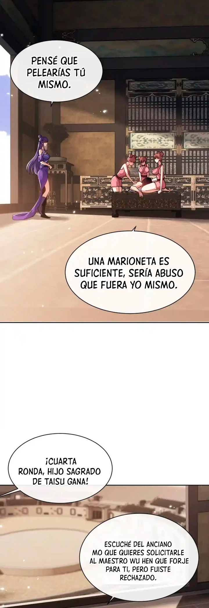 Maestra, este Discípulo Villano no puede ser el Hijo Sagrado capítulo 52, página 15