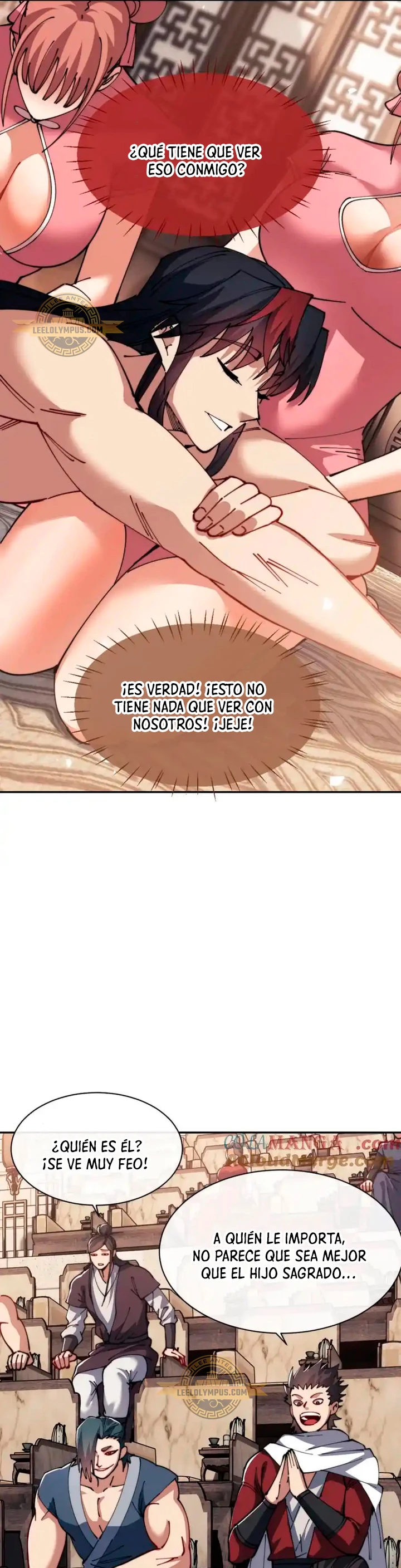Maestra, este Discípulo Villano no puede ser el Hijo Sagrado capítulo 52, página 27