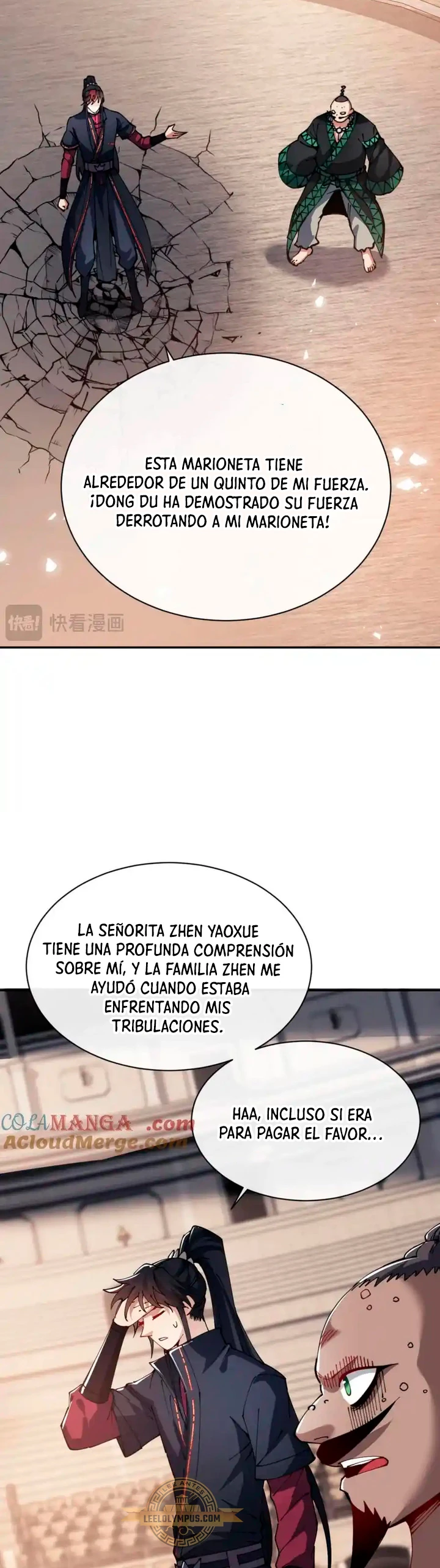 Maestra, este Discípulo Villano no puede ser el Hijo Sagrado capítulo 52, página 41