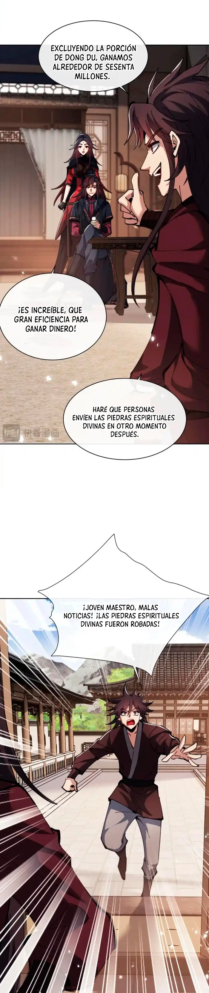 Maestra, este Discípulo Villano no puede ser el Hijo Sagrado capítulo 53, página 9