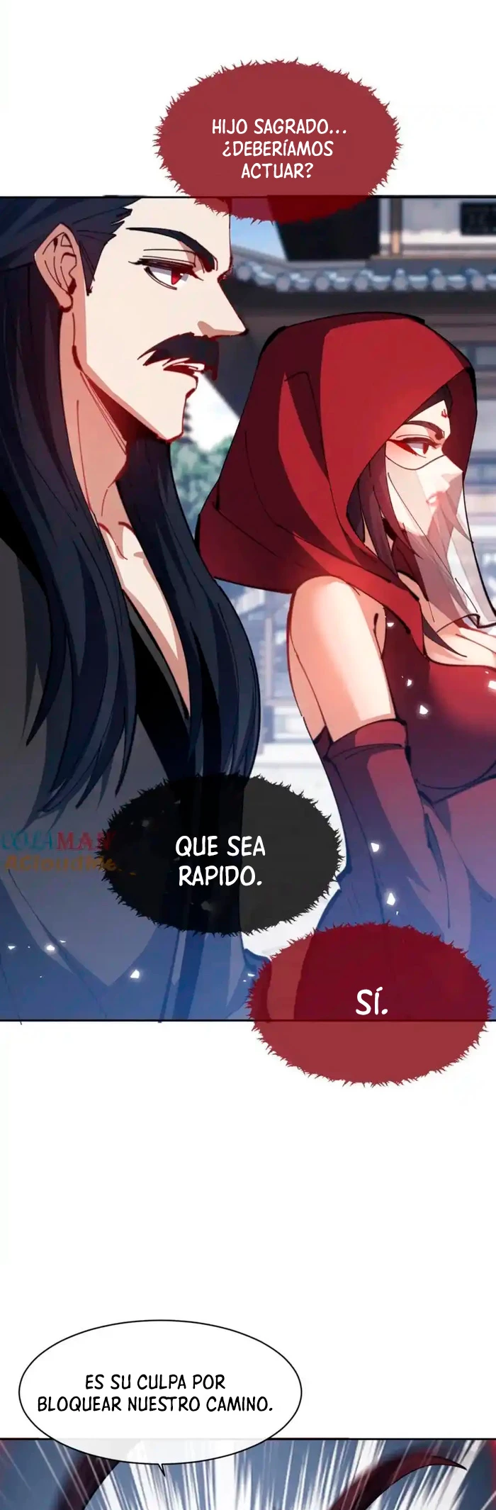Maestra, este Discípulo Villano no puede ser el Hijo Sagrado capítulo 54, página 18