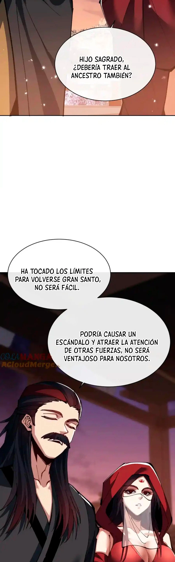 Maestra, este Discípulo Villano no puede ser el Hijo Sagrado capítulo 54, página 29