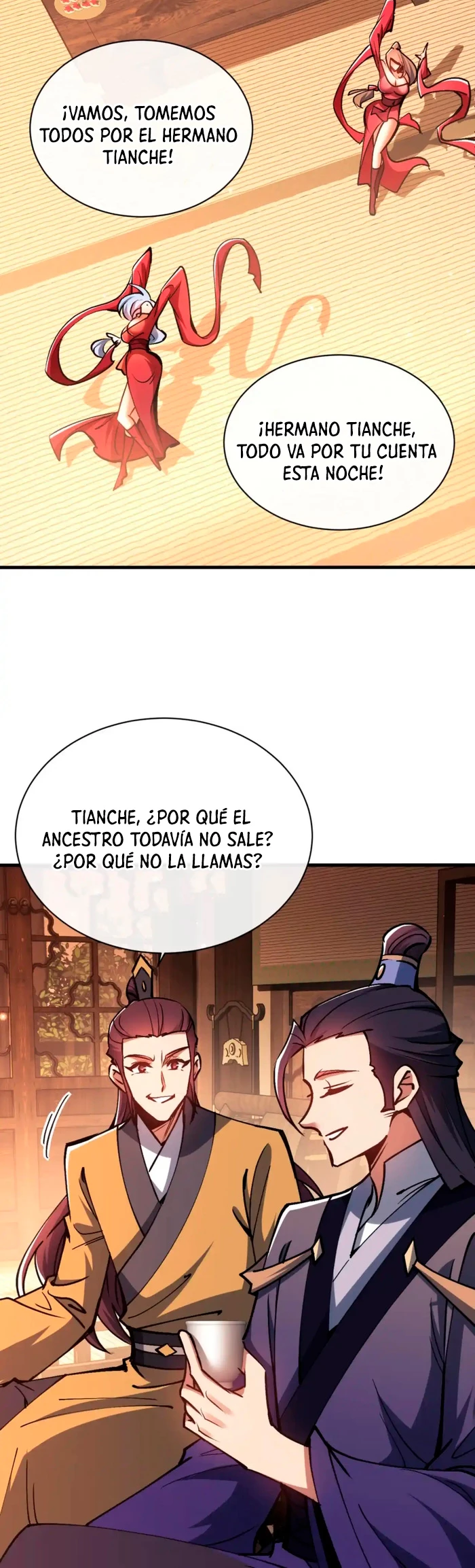 Maestra, este Discípulo Villano no puede ser el Hijo Sagrado capítulo 56, página 5