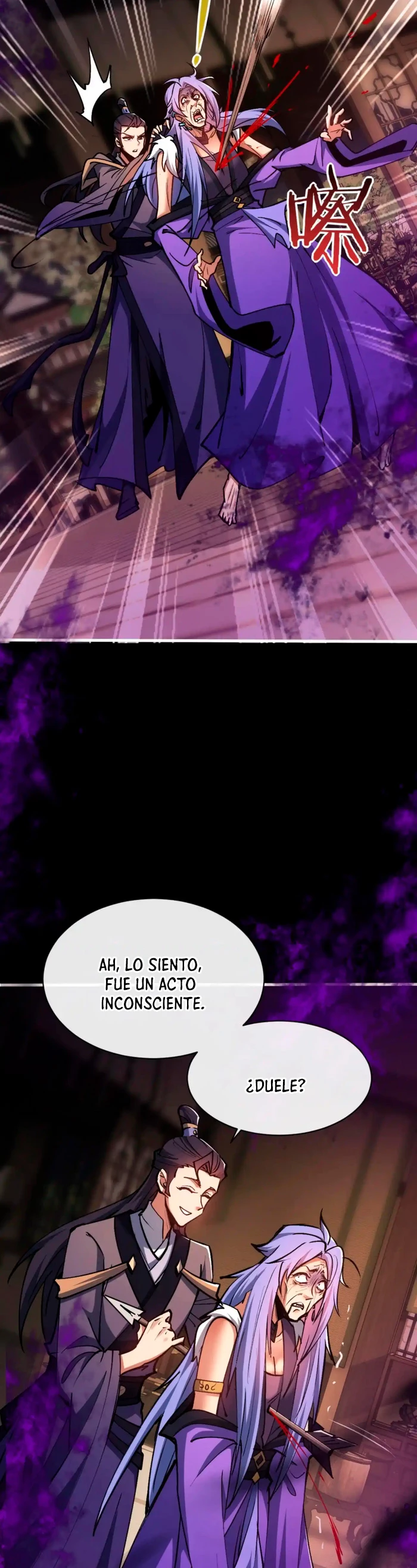 Maestra, este Discípulo Villano no puede ser el Hijo Sagrado capítulo 56, página 17