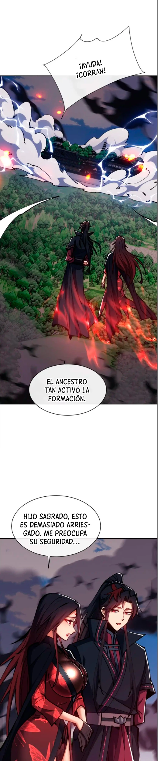 Maestra, este Discípulo Villano no puede ser el Hijo Sagrado capítulo 59, página 4
