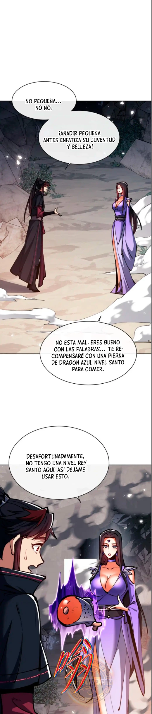 Maestra, este Discípulo Villano no puede ser el Hijo Sagrado capítulo 60, página 4