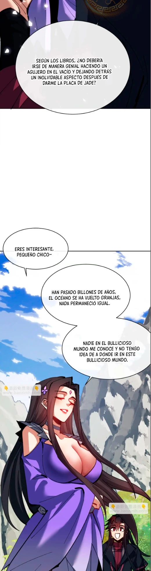 Maestra, este Discípulo Villano no puede ser el Hijo Sagrado capítulo 60, página 18