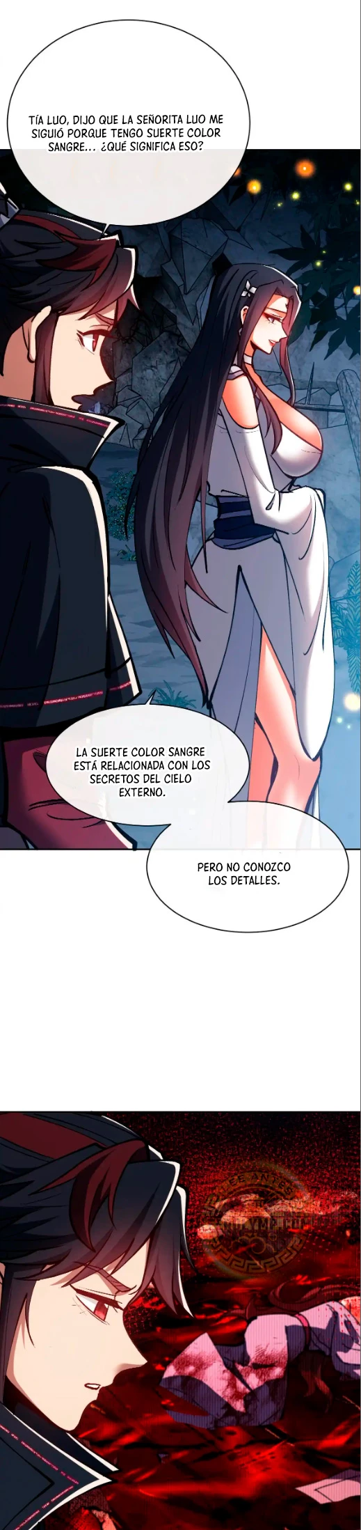 Maestra, este Discípulo Villano no puede ser el Hijo Sagrado capítulo 60, página 35