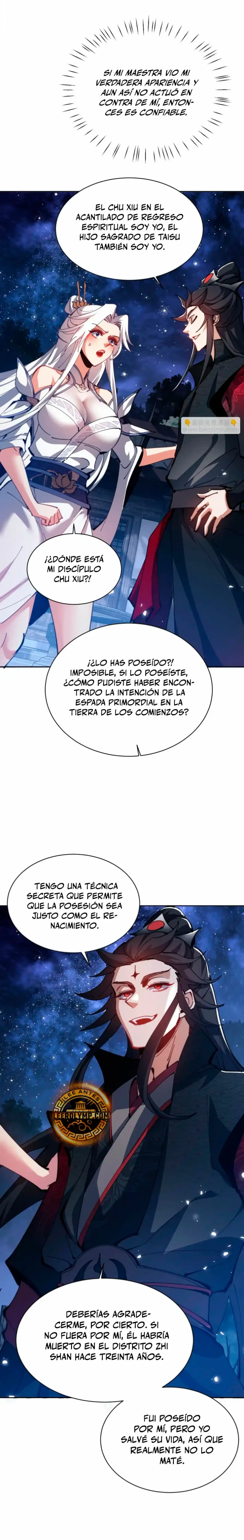 Maestra, este Discípulo Villano no puede ser el Hijo Sagrado capítulo 62, página 3
