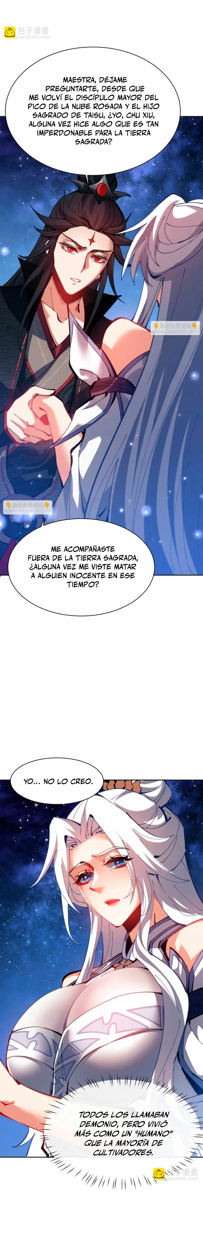 Maestra, este Discípulo Villano no puede ser el Hijo Sagrado capítulo 62, página 11