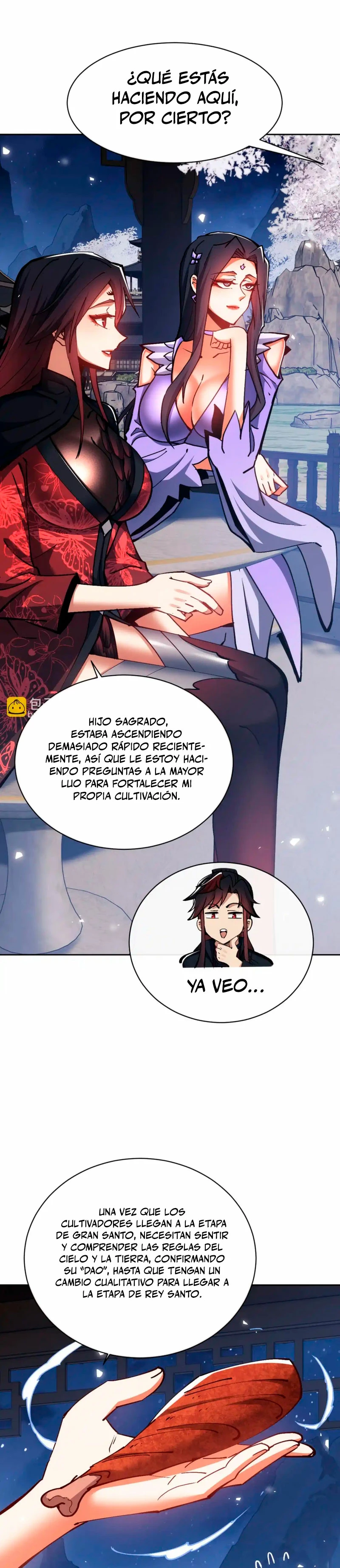 Maestra, este Discípulo Villano no puede ser el Hijo Sagrado capítulo 63, página 11