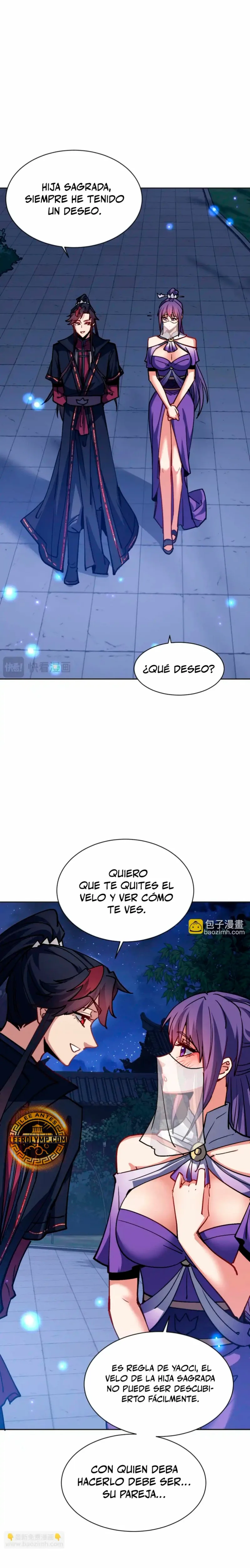 Maestra, este Discípulo Villano no puede ser el Hijo Sagrado capítulo 63, página 23