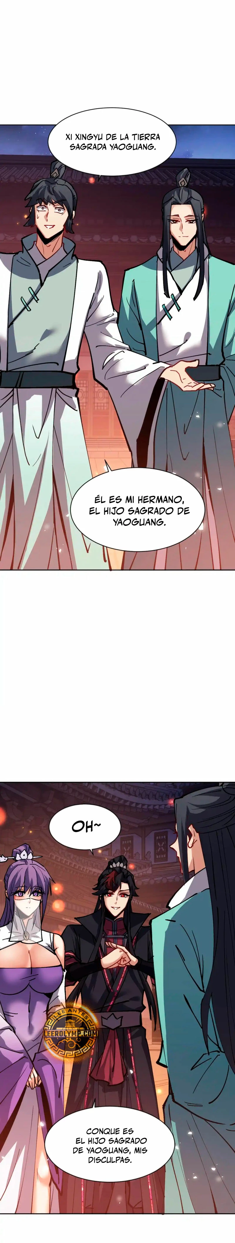 Maestra, este Discípulo Villano no puede ser el Hijo Sagrado capítulo 64, página 19