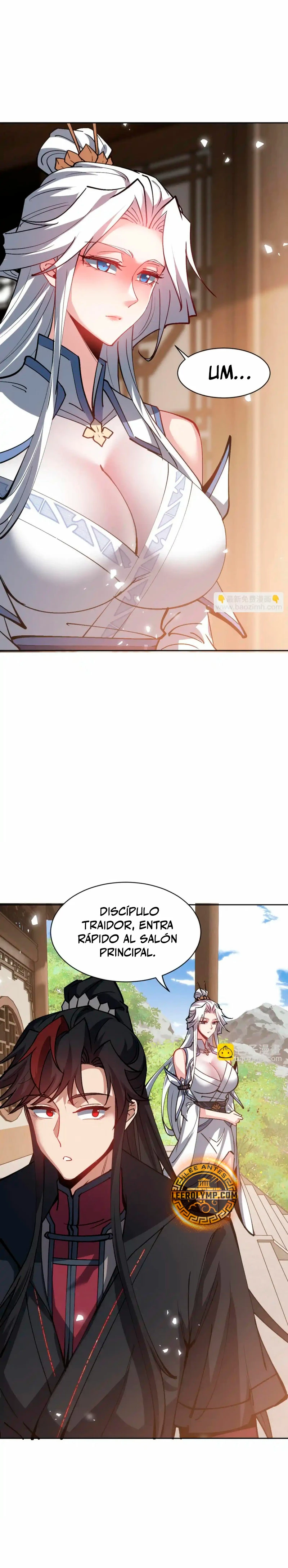 Maestra, este Discípulo Villano no puede ser el Hijo Sagrado capítulo 66, página 24
