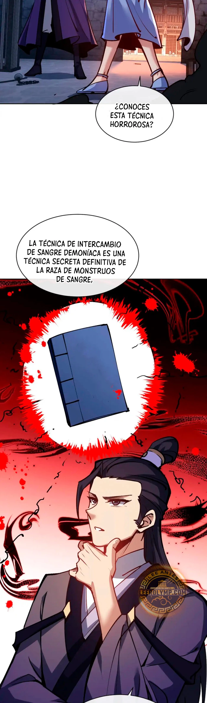 Maestra, este Discípulo Villano no puede ser el Hijo Sagrado capítulo 57, página 9