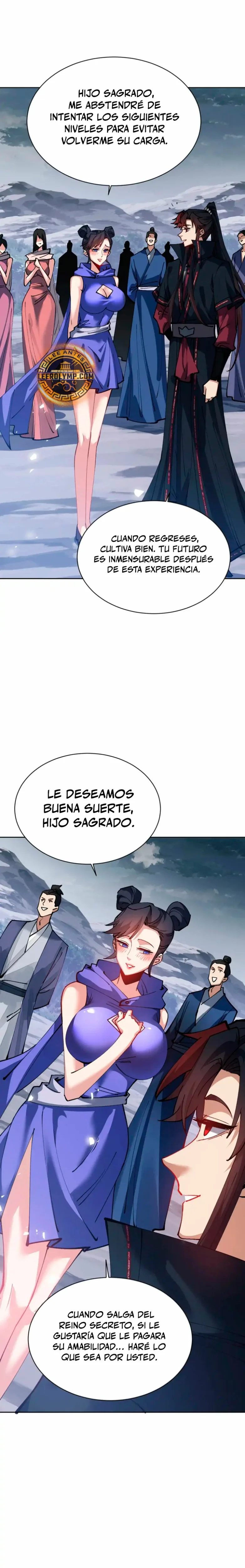 Maestra, este Discípulo Villano no puede ser el Hijo Sagrado capítulo 69, página 20