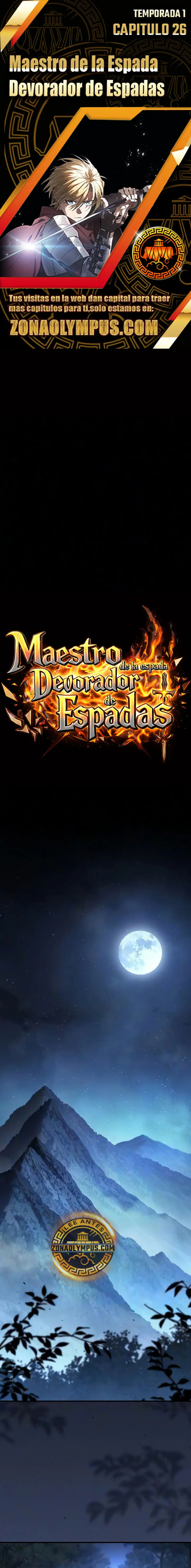 Maestro de la espada devorador de espadas capítulo 26, página 1