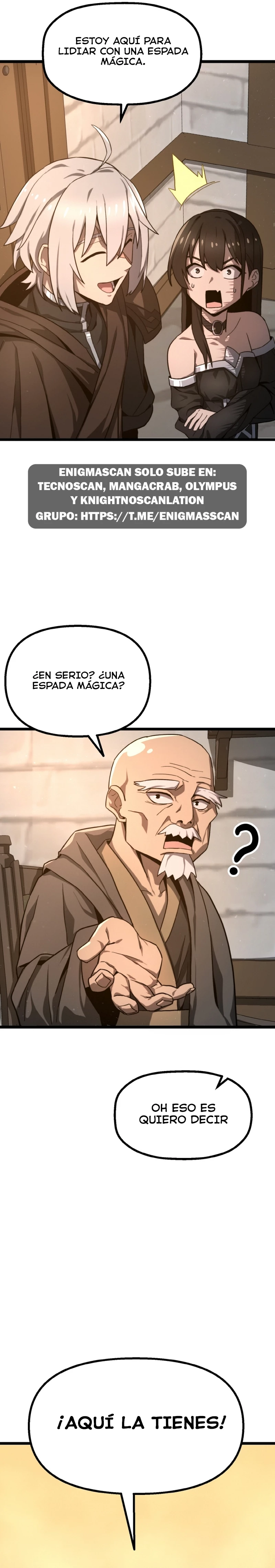 Malditas Espadas Mágicas capítulo 2, página 9