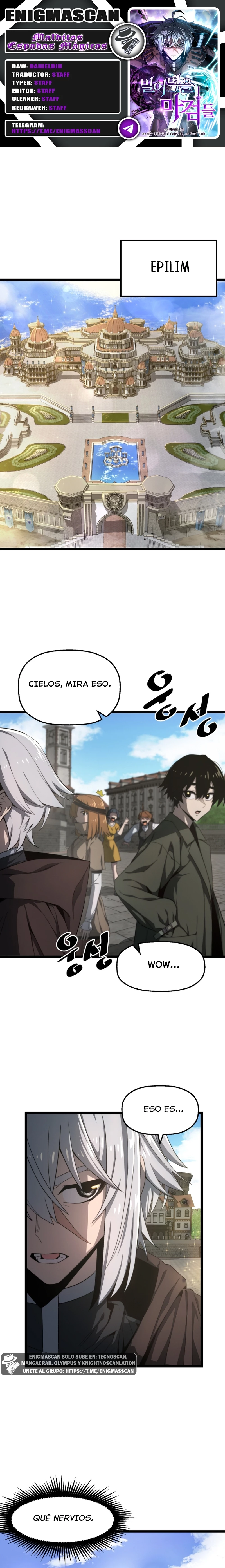 Malditas Espadas Mágicas capítulo 4, página 1