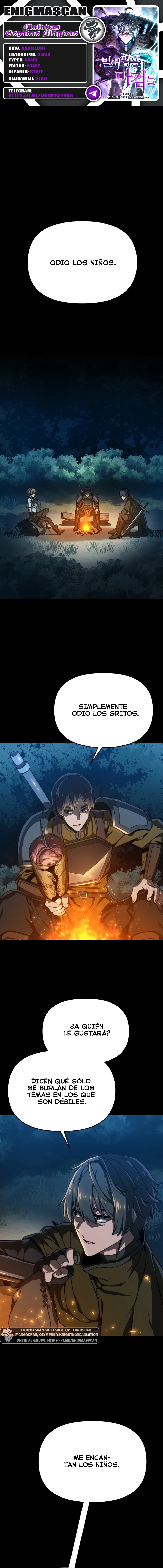 Malditas Espadas Mágicas capítulo 11, página 1