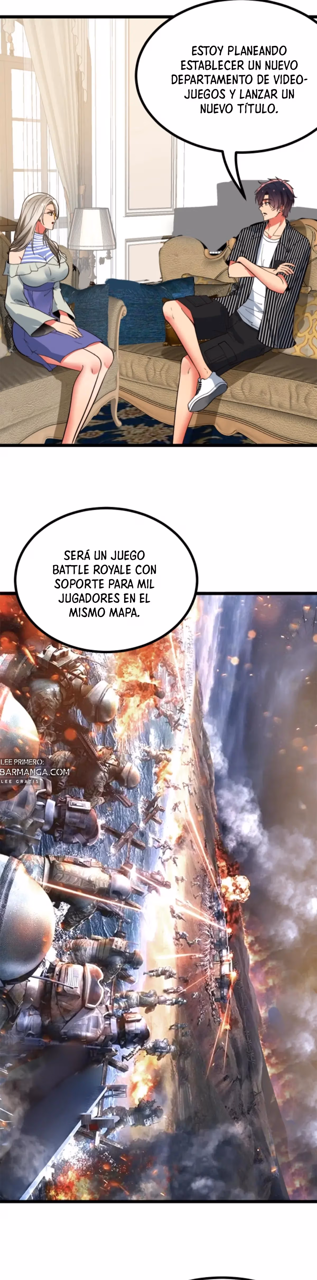 Me cansé de ser un lame-culos y Ahora Tengo 90 mil millones de monedas de oro capítulo 482, página 5