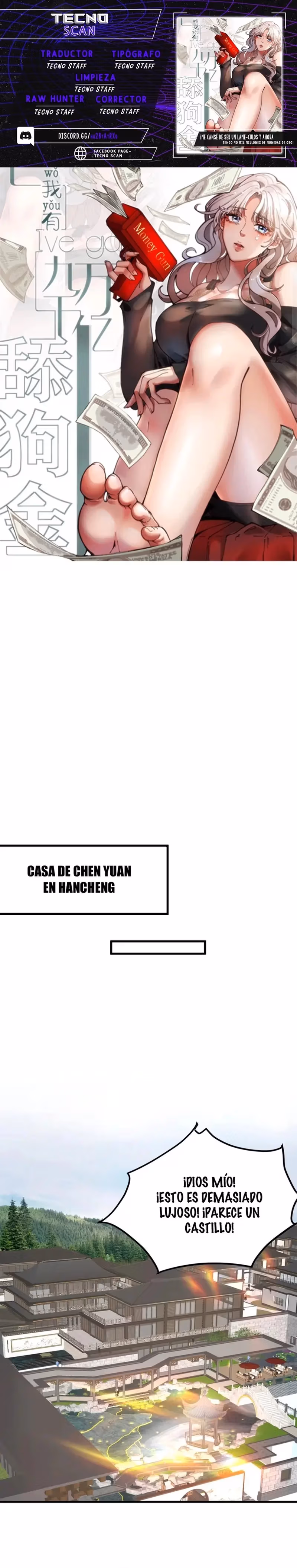 Me cansé de ser un lame-culos y Ahora Tengo 90 mil millones de monedas de oro capítulo 519, página 1