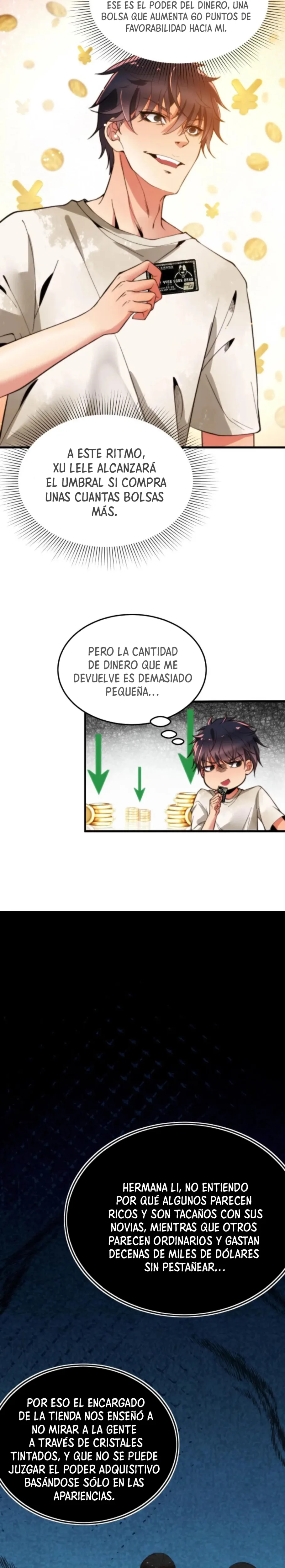 Me cansé de ser un lame-culos y Ahora Tengo 90 mil millones de monedas de oro capítulo 3, página 7