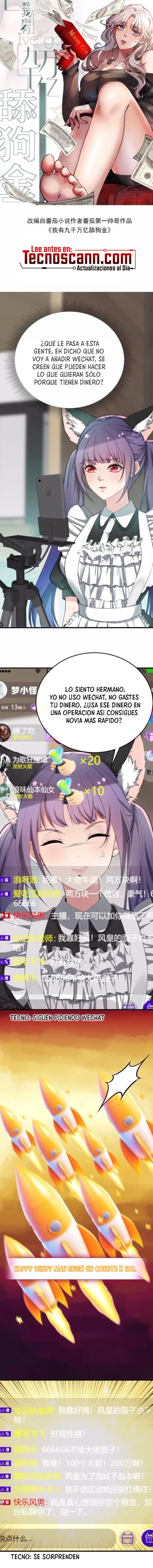 Me cansé de ser un lame-culos y Ahora Tengo 90 mil millones de monedas de oro capítulo 204, página 2