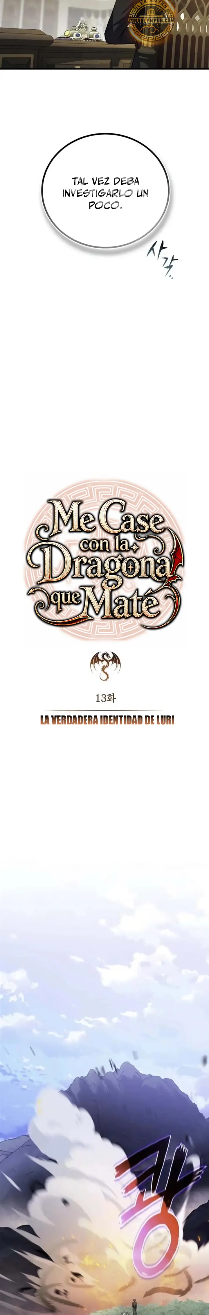 Me Case con la Dragona que Maté capítulo 13, página 16