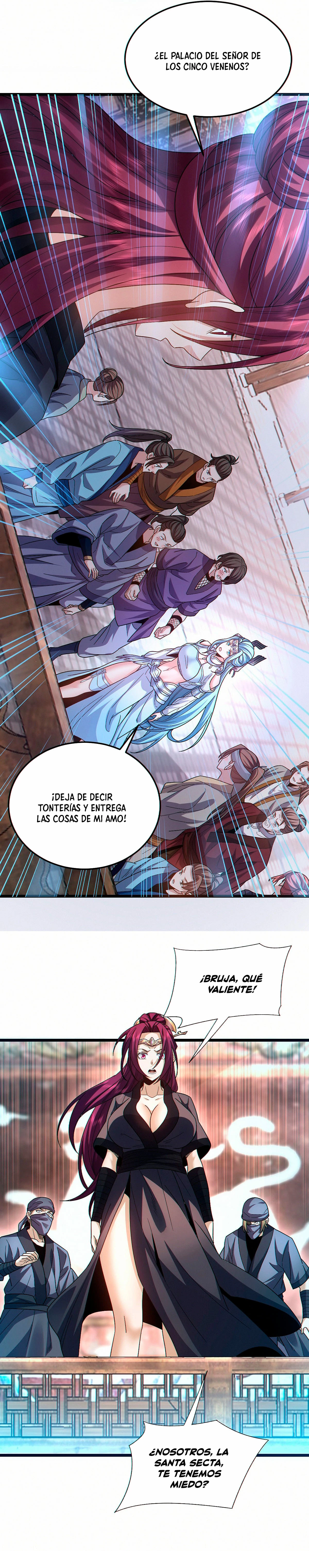 Me convertí en el Maestro de la secta demoníaca capítulo 6, página 9