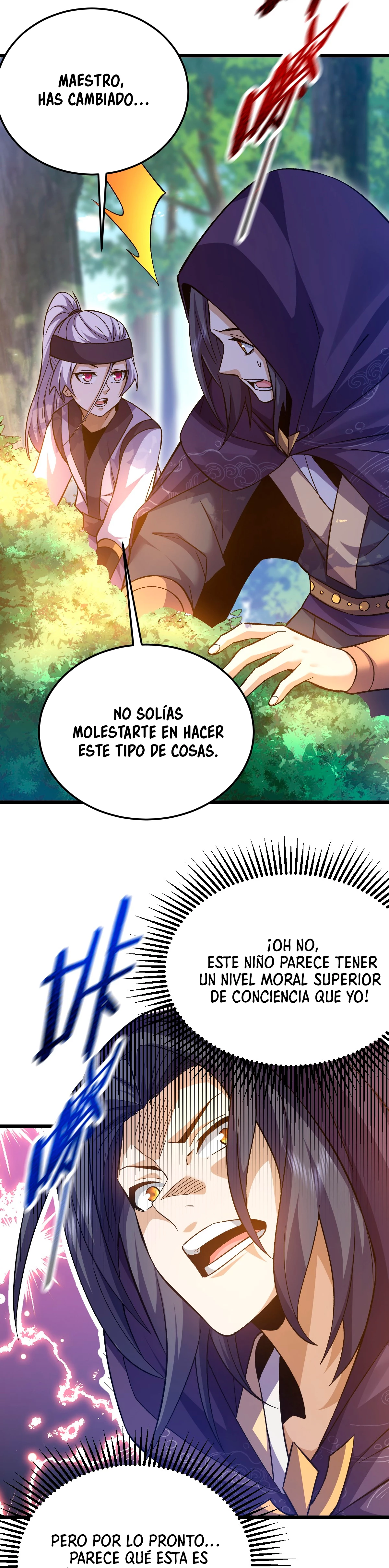 Me convertí en el Maestro de la secta demoníaca capítulo 9, página 9