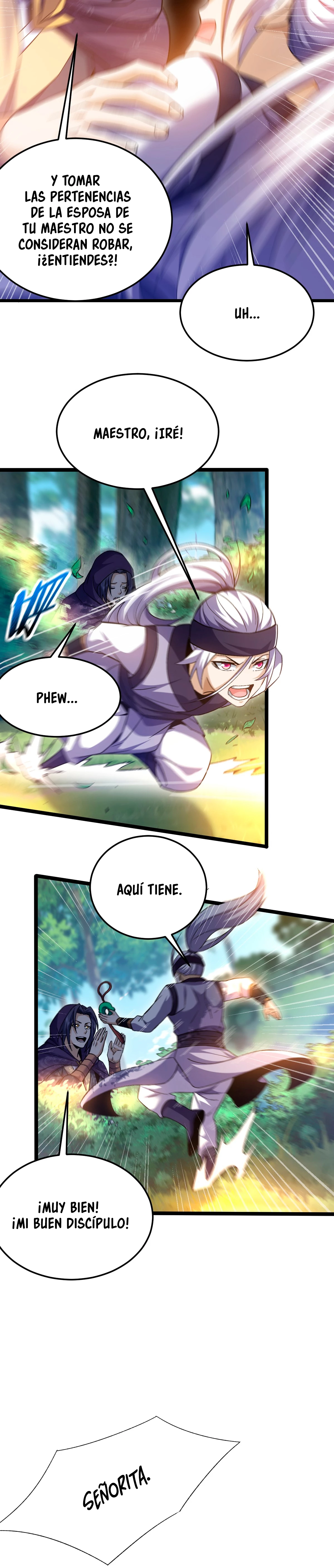 Me convertí en el Maestro de la secta demoníaca capítulo 9, página 11